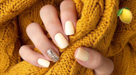 Sonniger Herbsttrend: Zitronengelb für dein Nageldesign