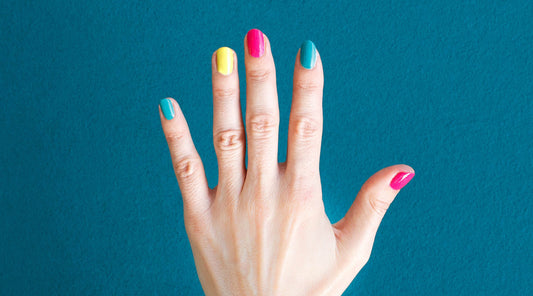 Nageltrend: Mismatched Nails