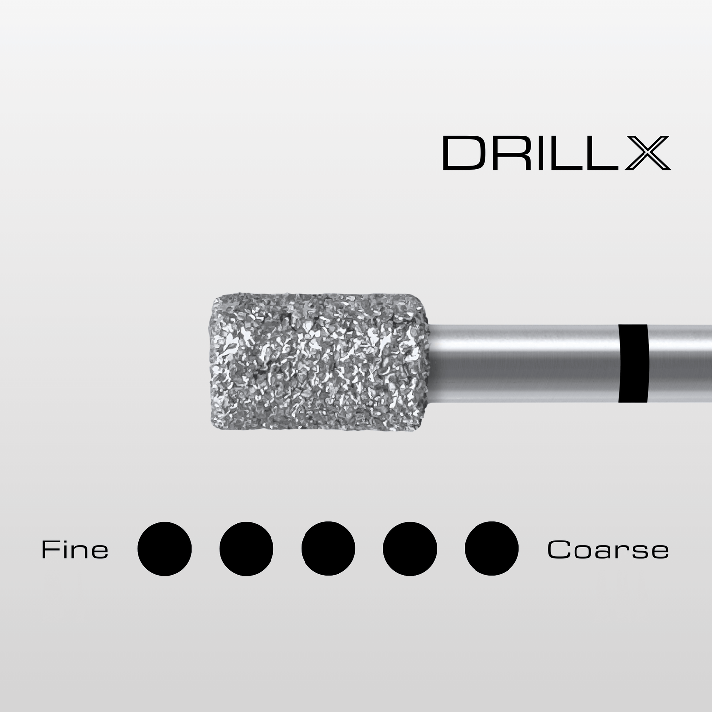 DRILLX Manicure Diamant Bit Zylinder supergrob