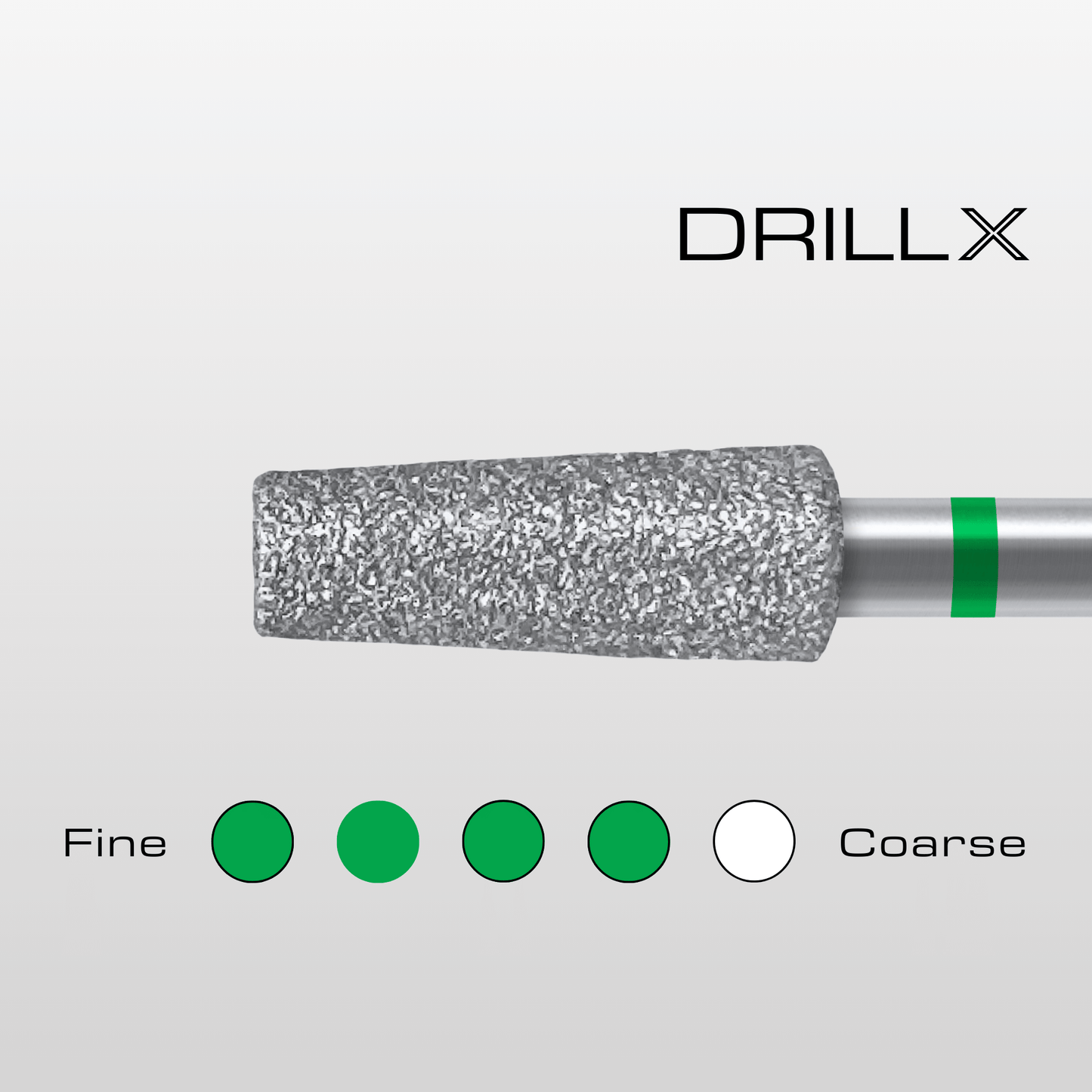 DRILLX Manicure Diamant Bit Konus grob