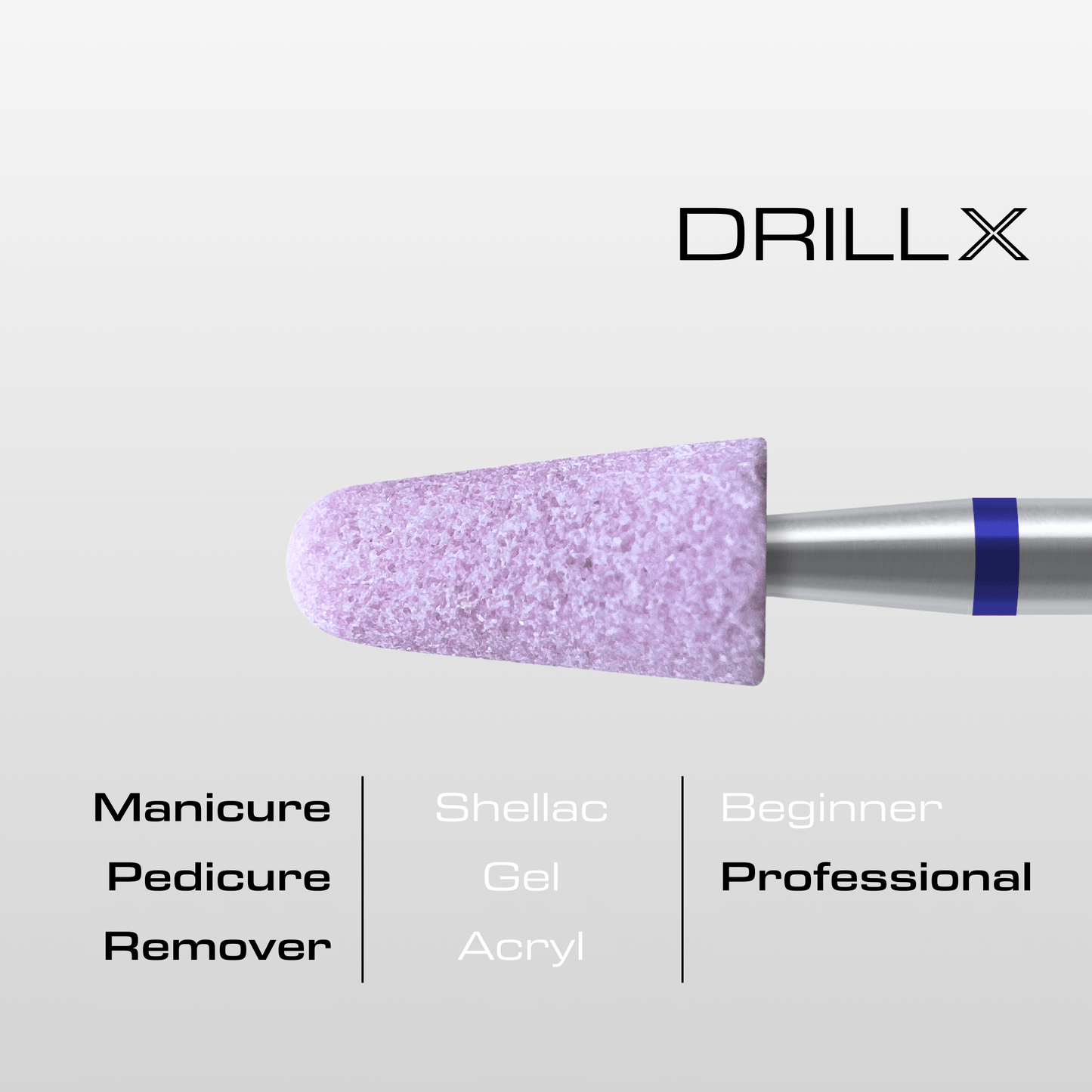 DRILLX Premium Manicure Polish Bit medium