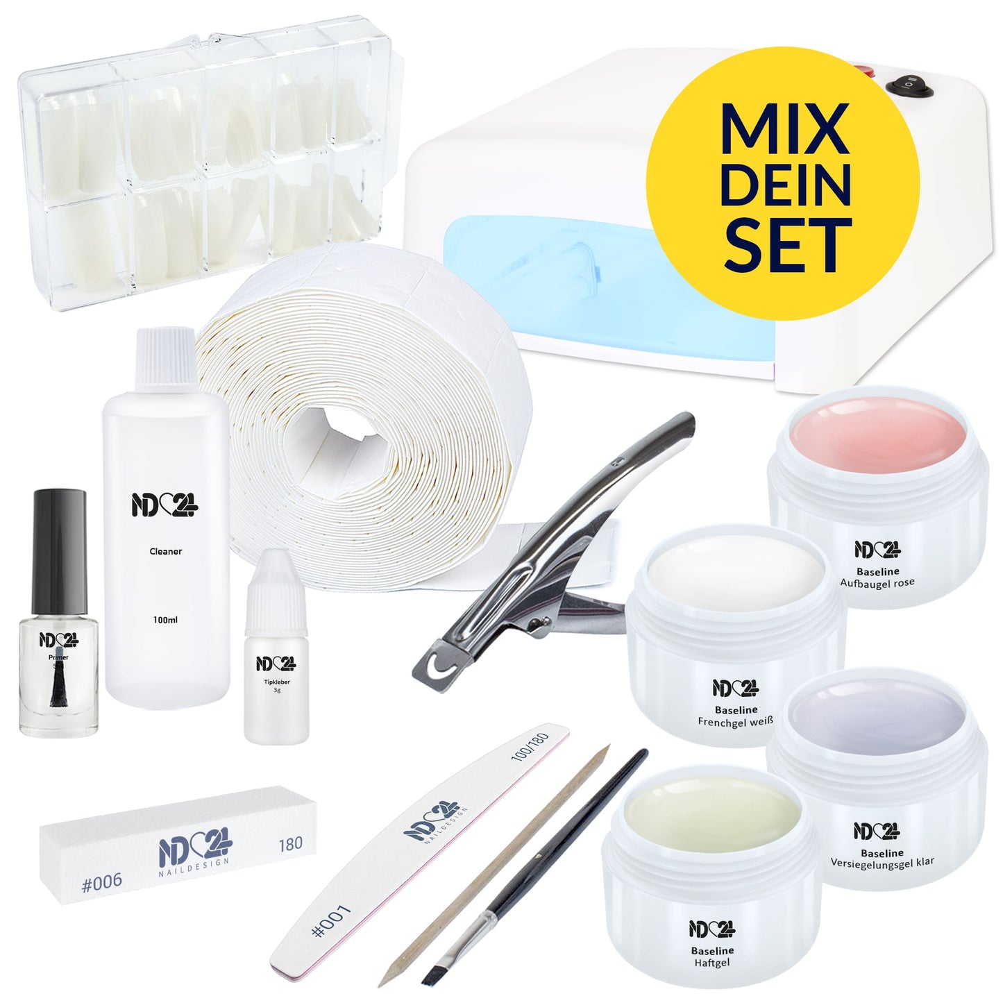 Kit de démarrage en gel basique