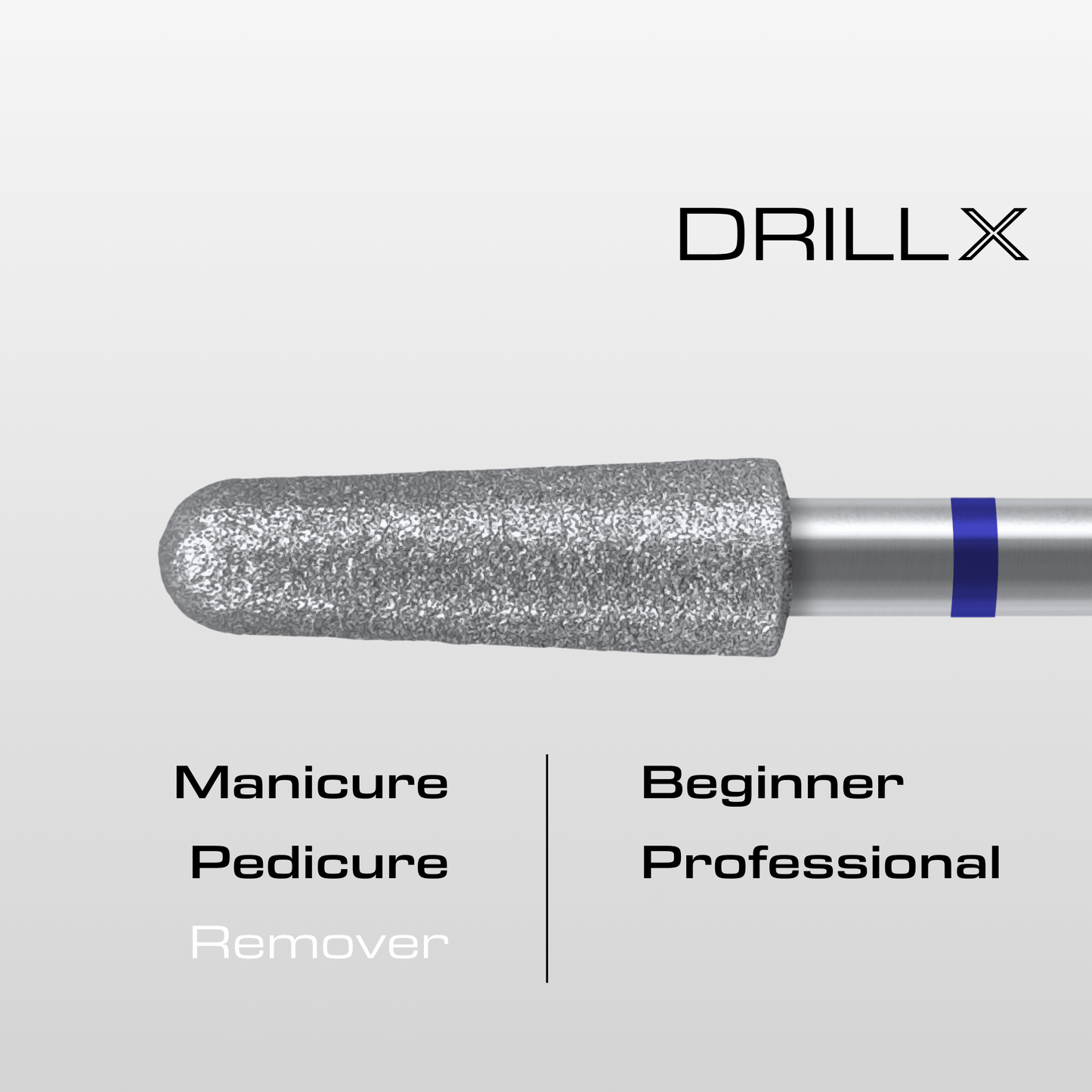 DRILLX Manicure Diamant Bit Konus medium