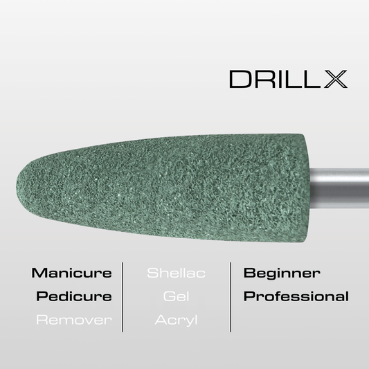 DRILLX Manicure Silicon Polish Bit grob