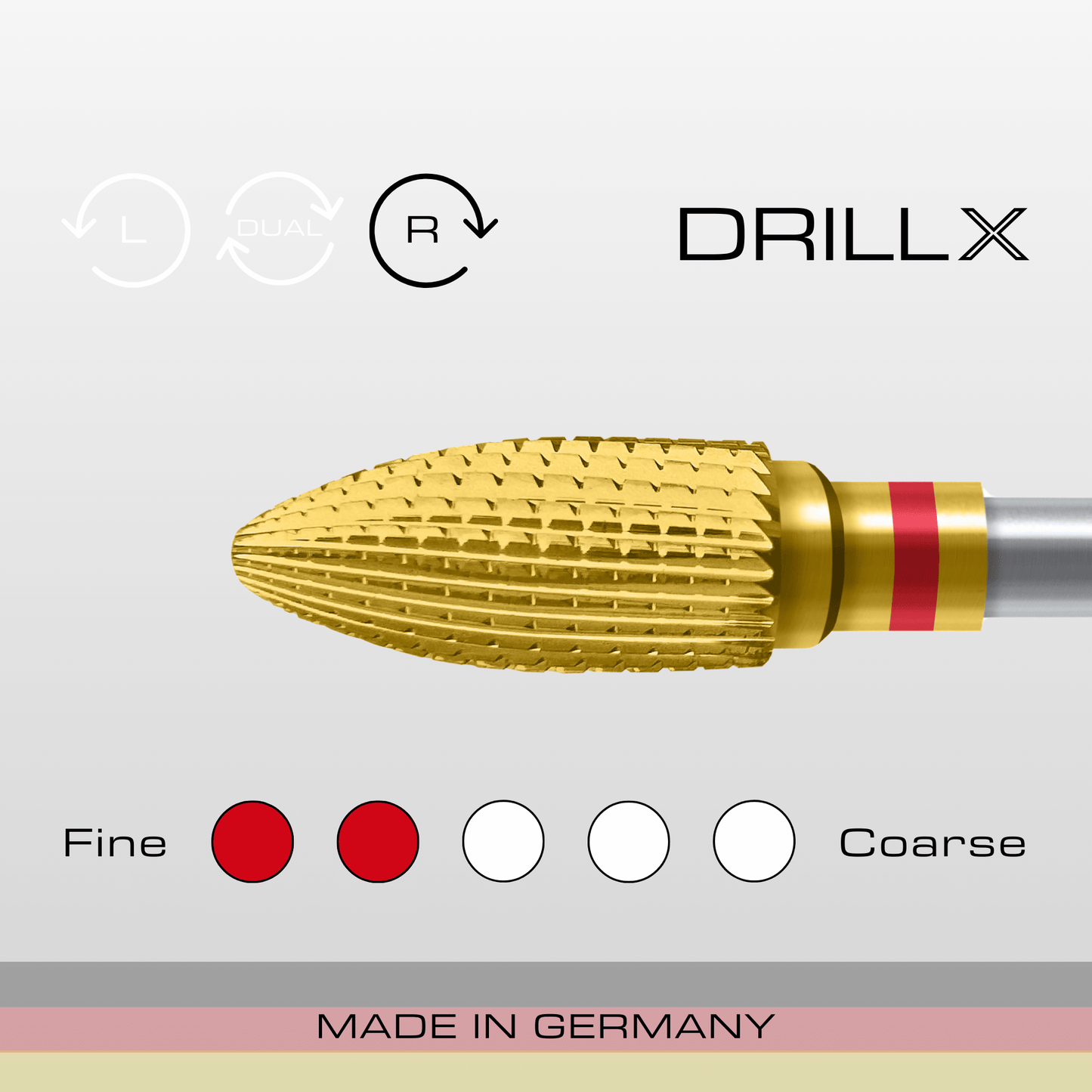 DRILLX Premium Remover Bit Birne fein