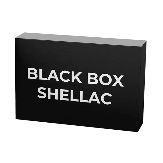 Nail Design Black Box Shellac