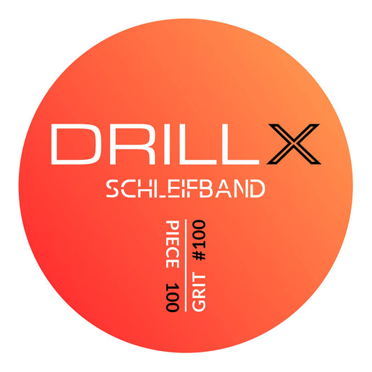 DRILLX Schleifband #100 GROB