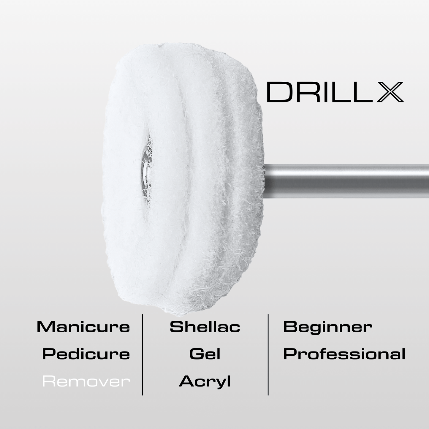 DRILLX Felt Polish Bit