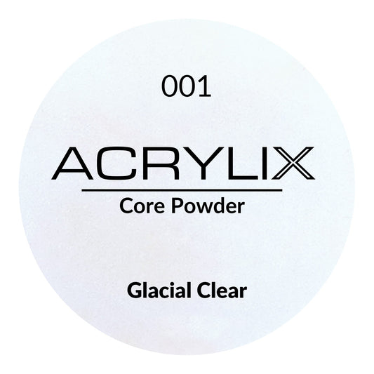 001 AcryliX Core Powder Glacial Clear