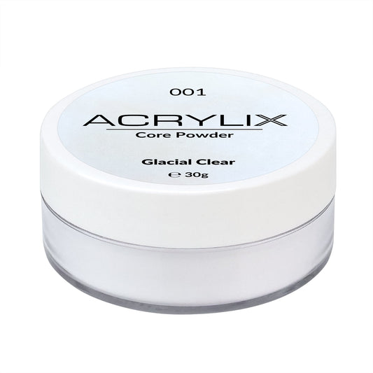 001 AcryliX Core Powder Glacial Clear