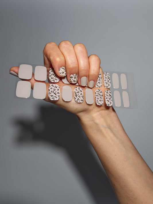 Gel Nail Strip Neutral Safari Fusion