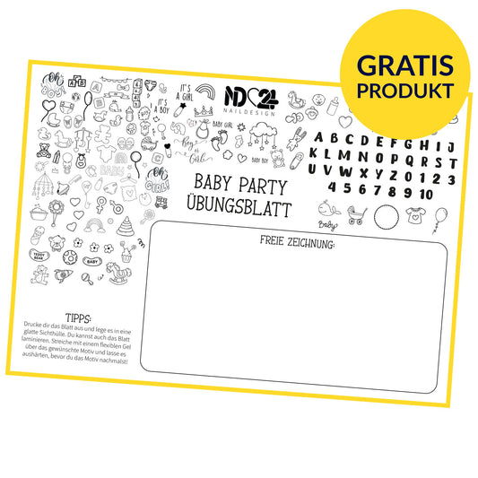 Baby Party Exercise Sheet
