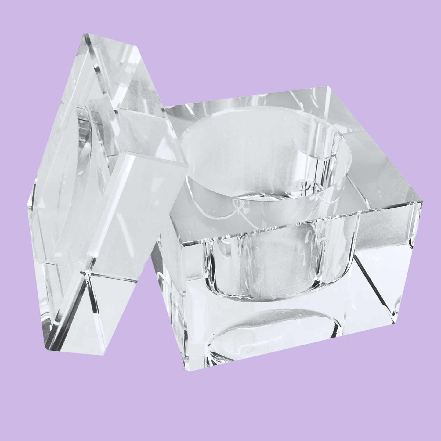 ACRYLIX Dappen Dish Crystal