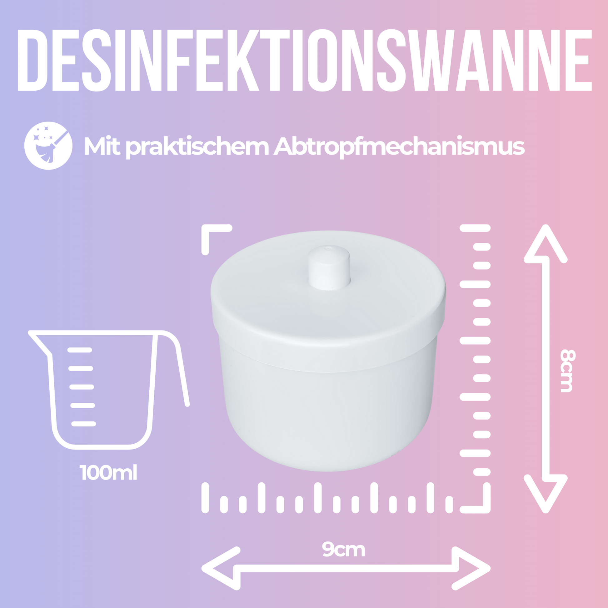 BEAUTYSept Desinfektionswanne