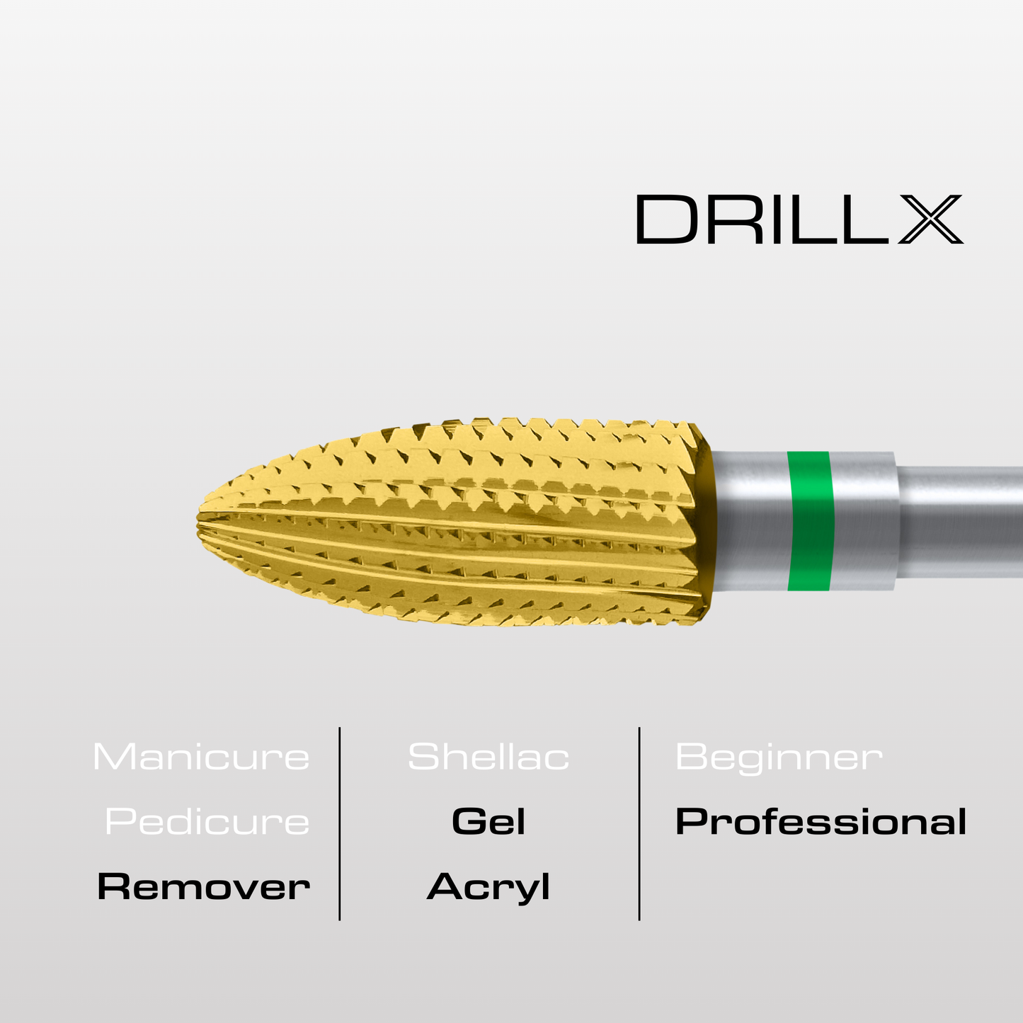 DRILLX Premium Remover Bit Birne grob