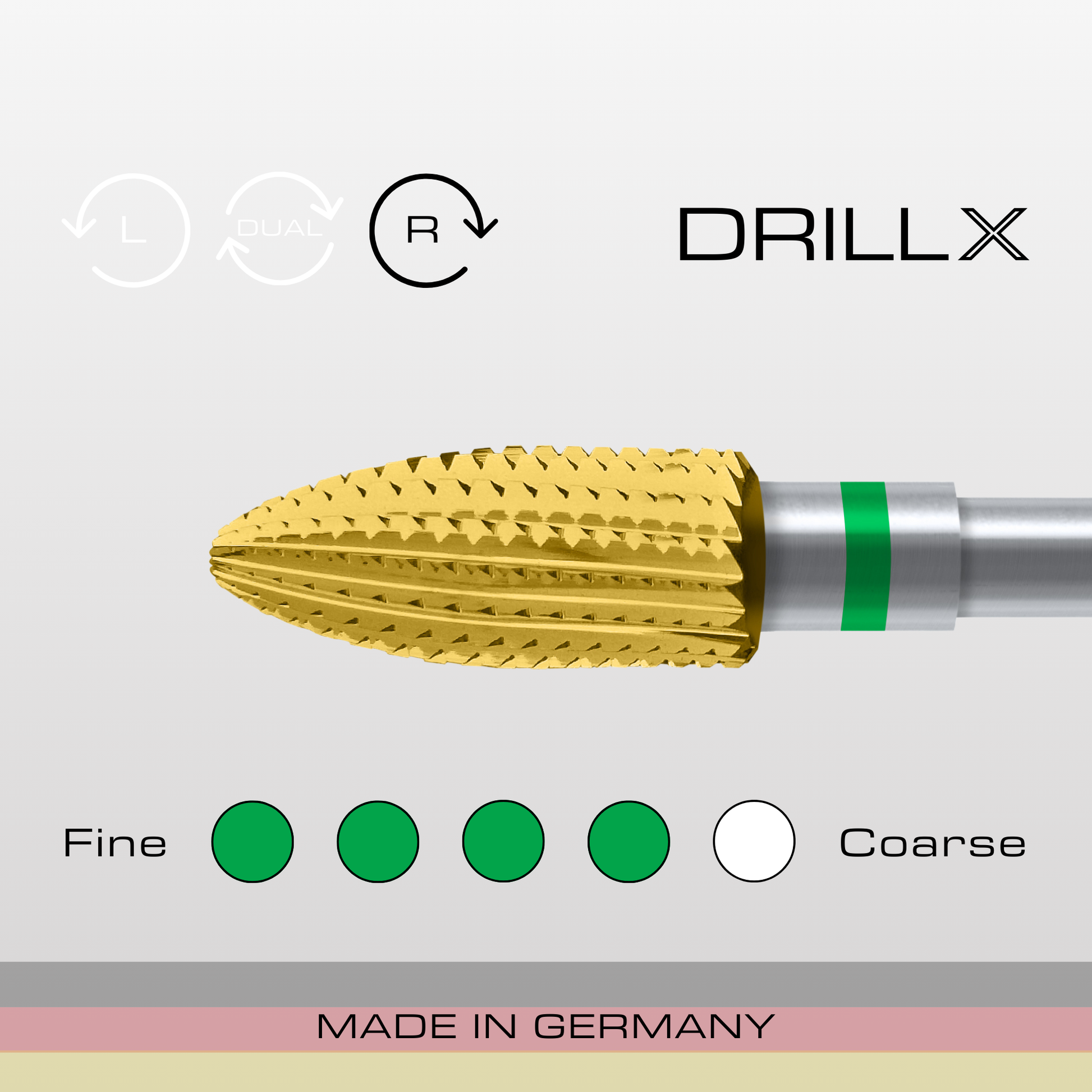 DRILLX Premium Remover Bit Birne grob