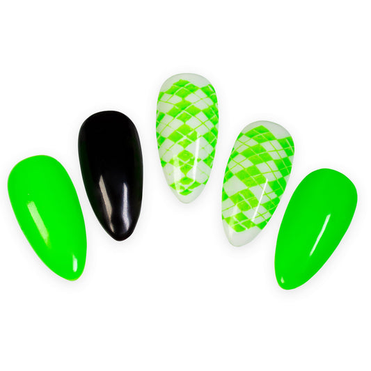 Stamping Lack neon green