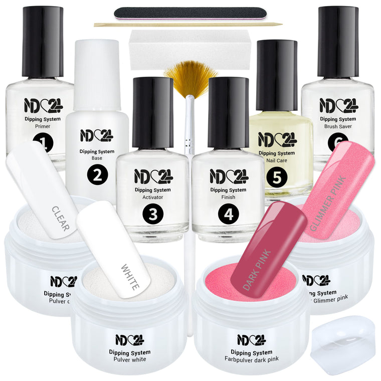 Nail Dipping System Starter Set Plus