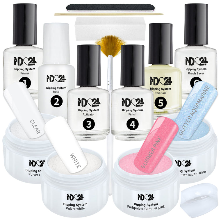 Nail Dipping System Starter Set Plus