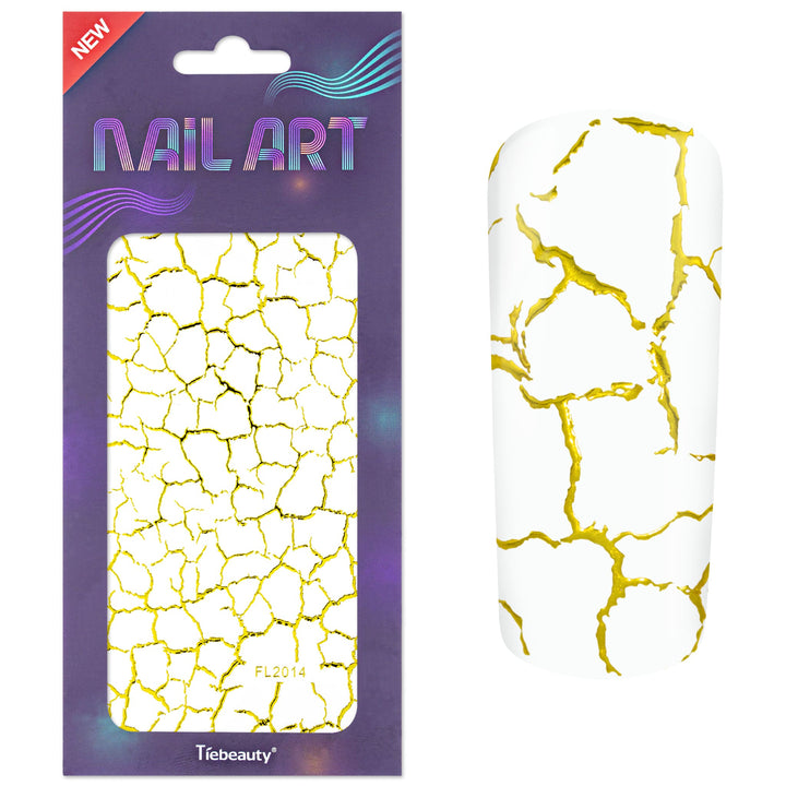 Nailart Sticker XL Gold