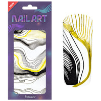 Nailart Sticker XL Gold