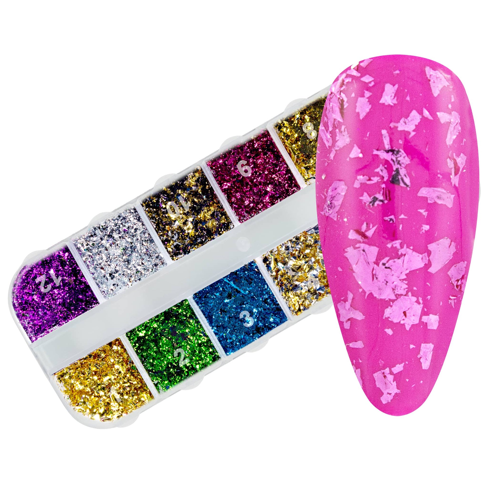 Nailart Foil Flakes Box