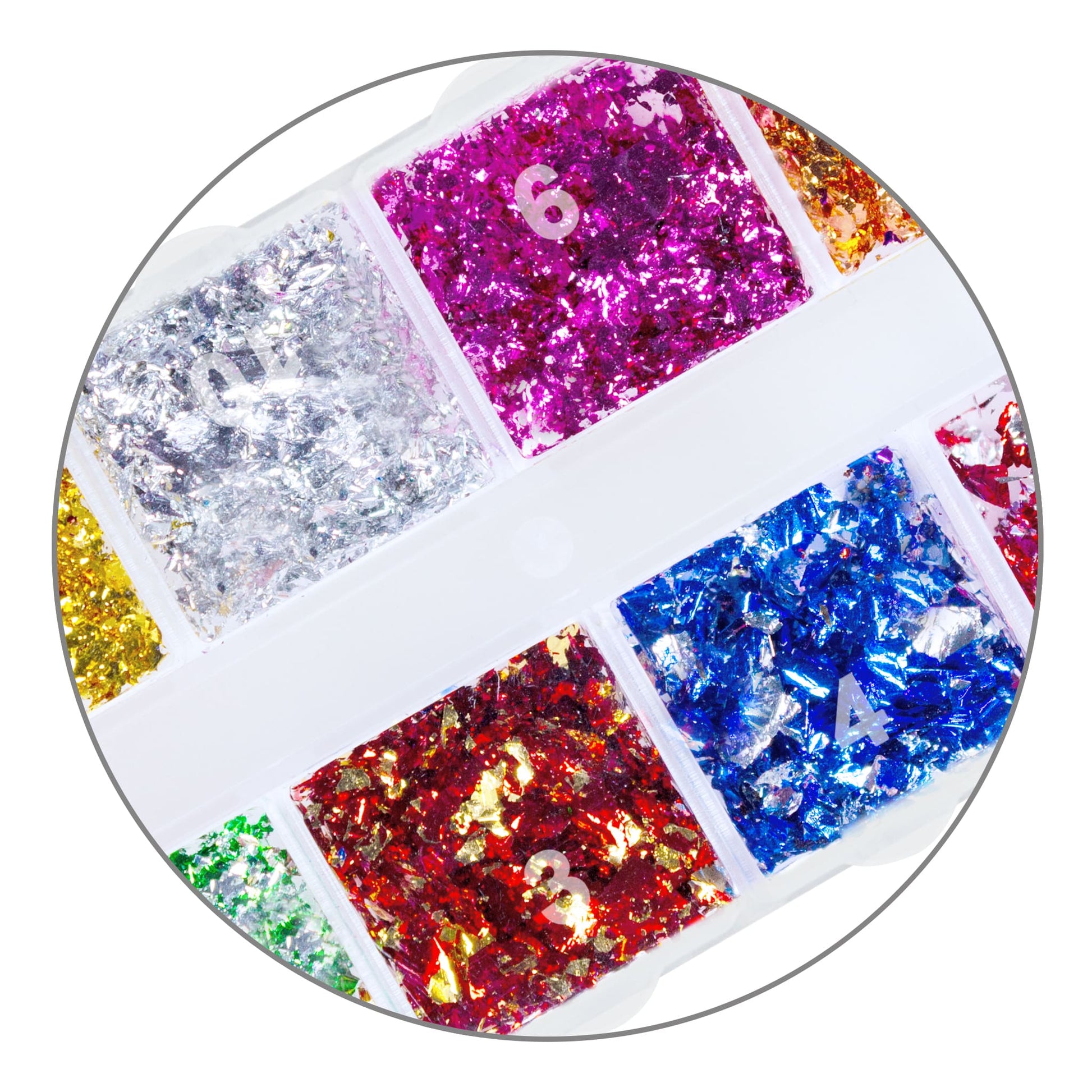 Nailart Foil Flakes Box