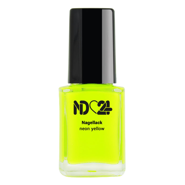 Nagellack neon yellow