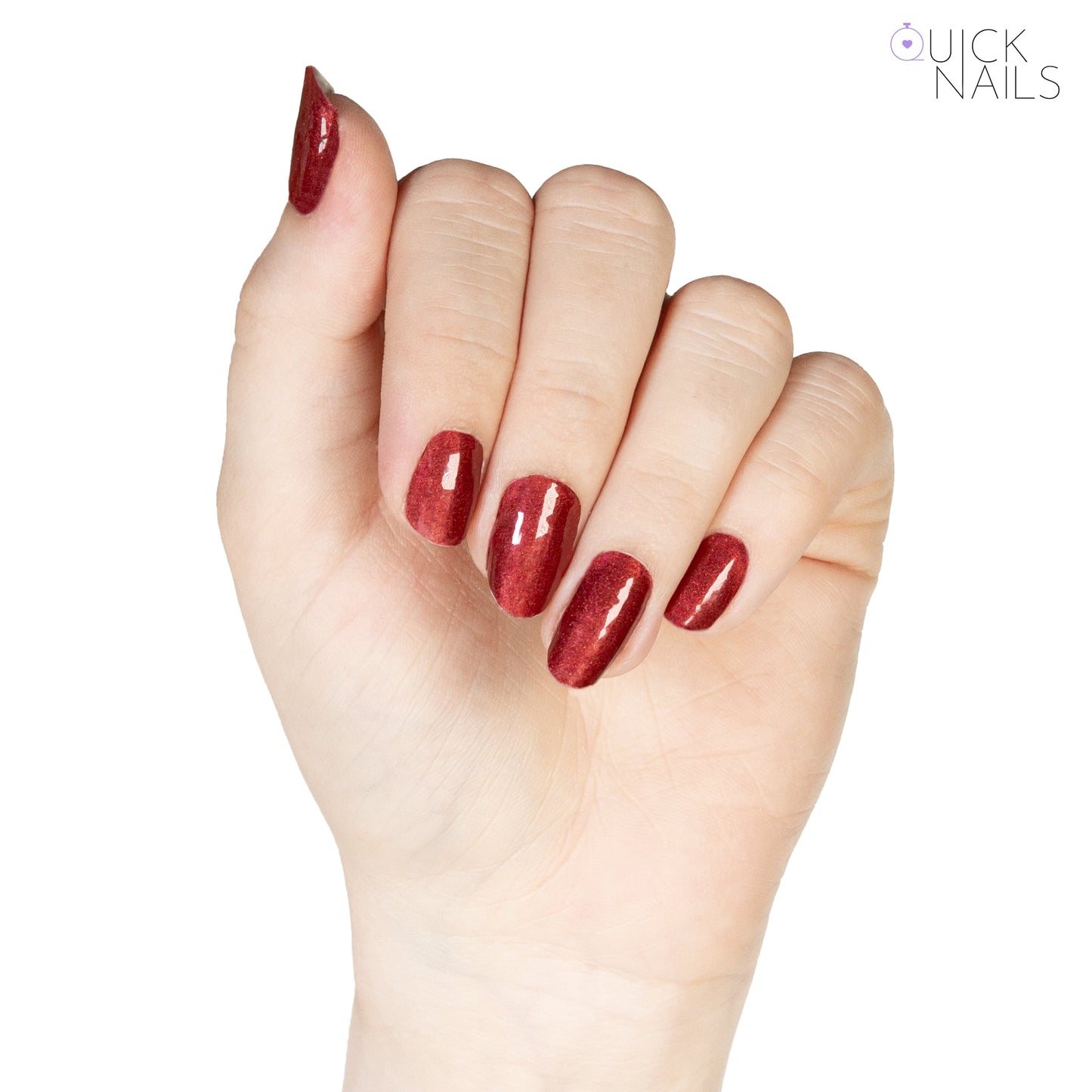 Gel Nail Strip Ruby Radiance